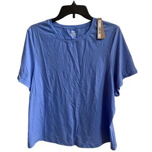 SKIMS Light Blue Short Sleeve Tee 4X NWT